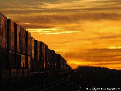 BNSF Sunset 5023 at Homer, CA on 14 March, 2006.jpg